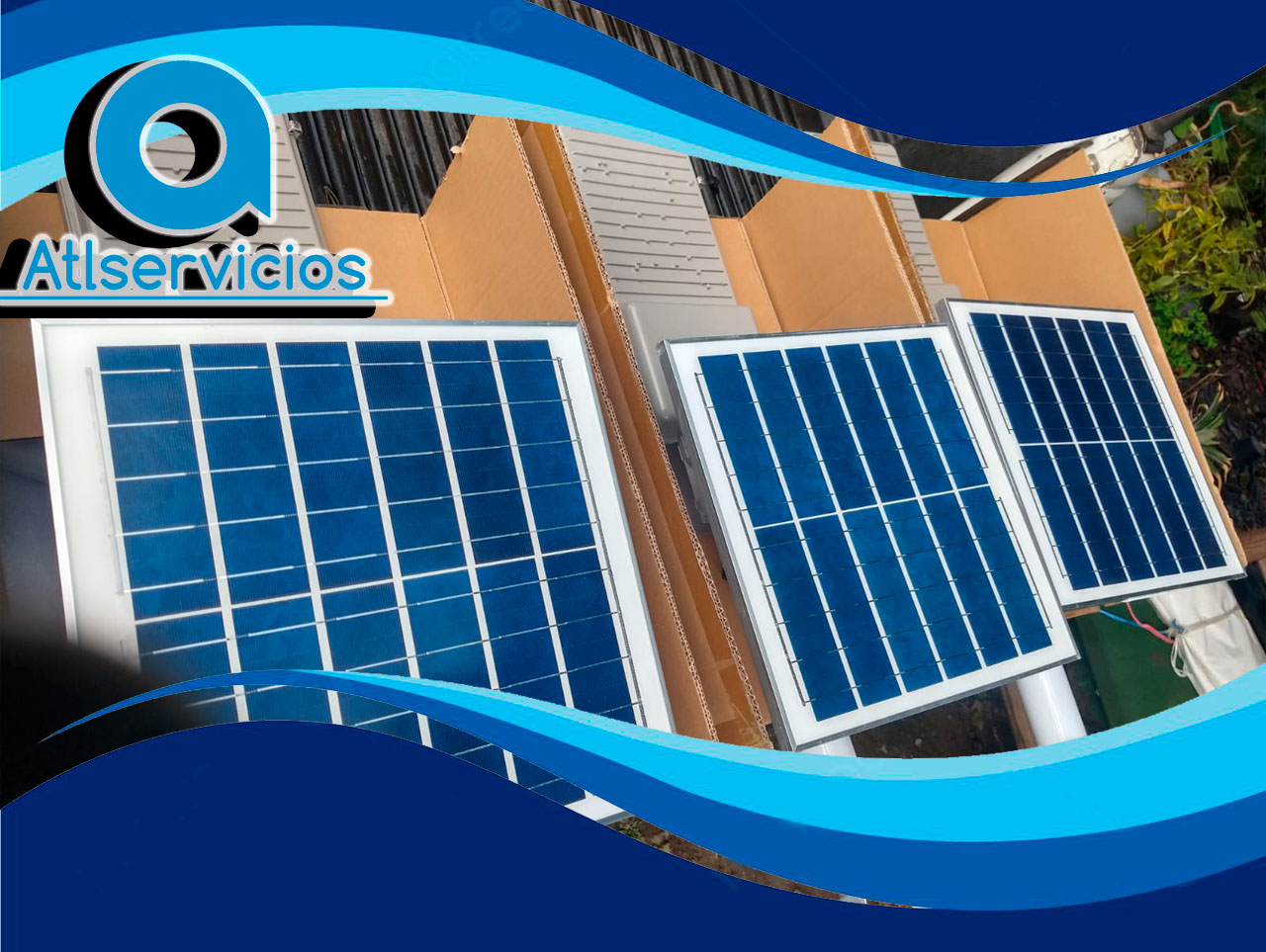 Imagen de Instalación de paneles solares e iluminación